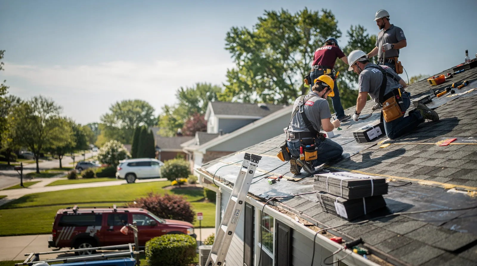 Roof Repair in Shell Lake, WI around you